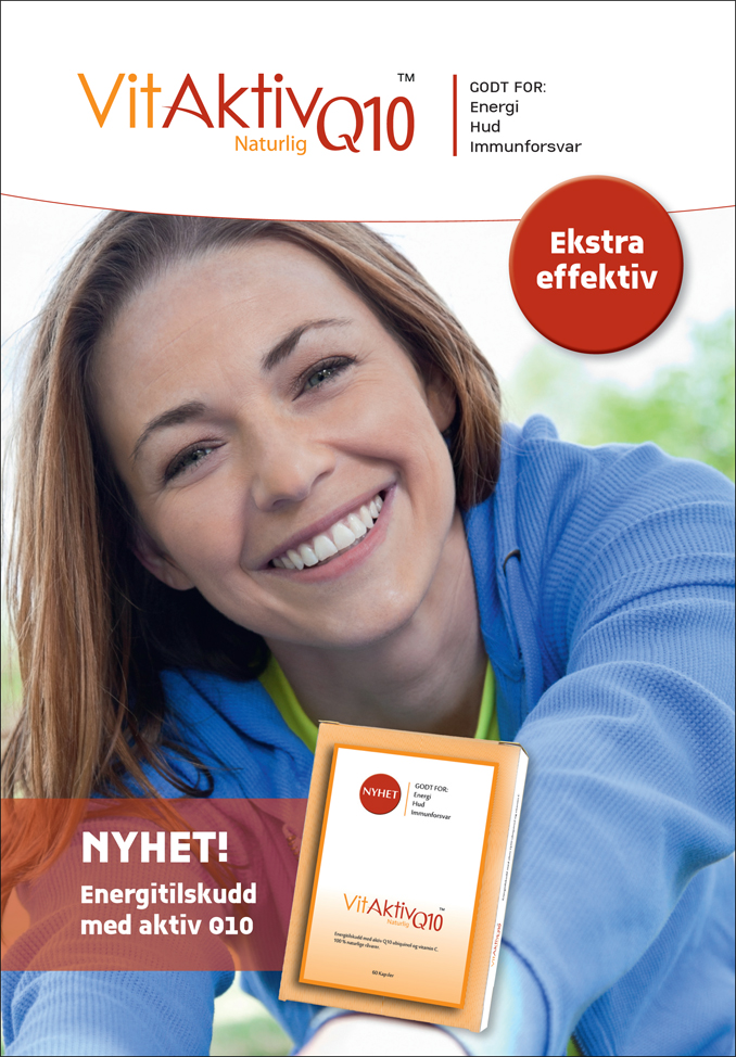VitAktivQ10 customer brochure for VitOmega 