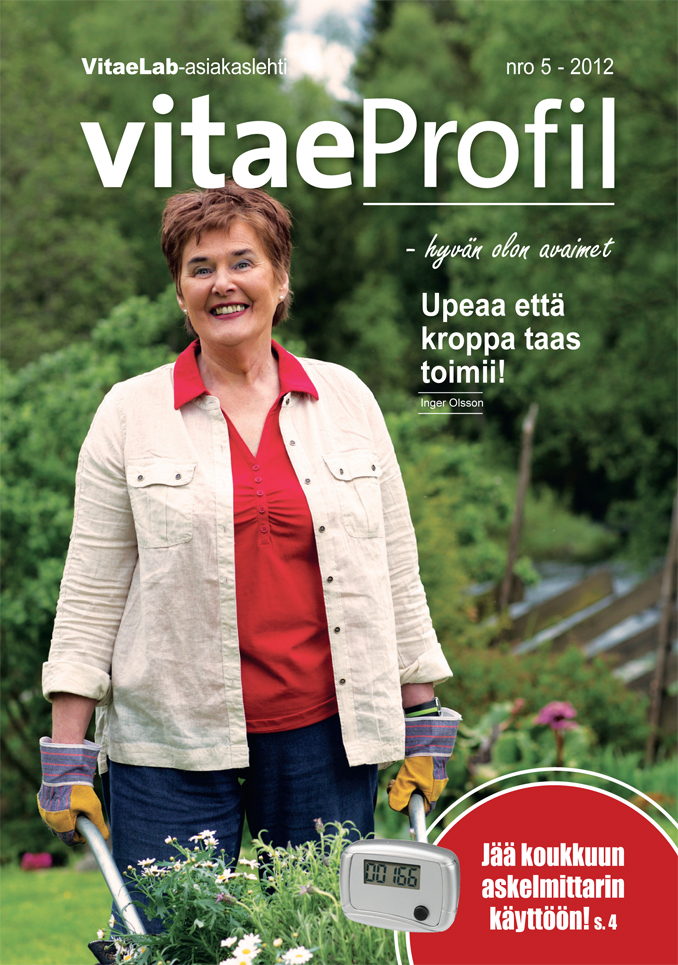 Customer magazine VitaeProfil for VitaeLab